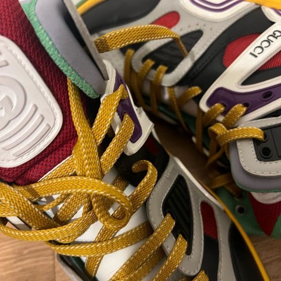 Gucci Basket Sneaker LIKE NEW Men’s 10.5 - Picture 4 of 9